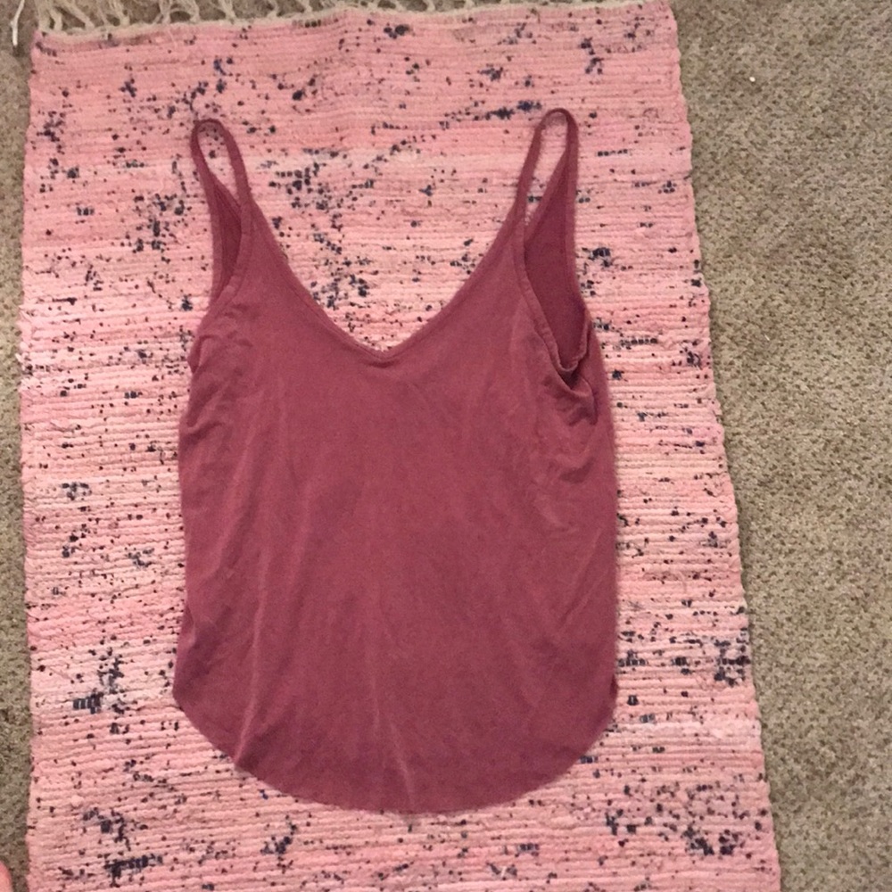 v neck tank top